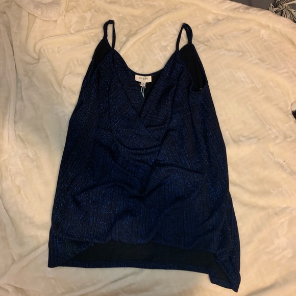 *NWT* Sparkly Cowl Neck Top - Picture 4 of 4